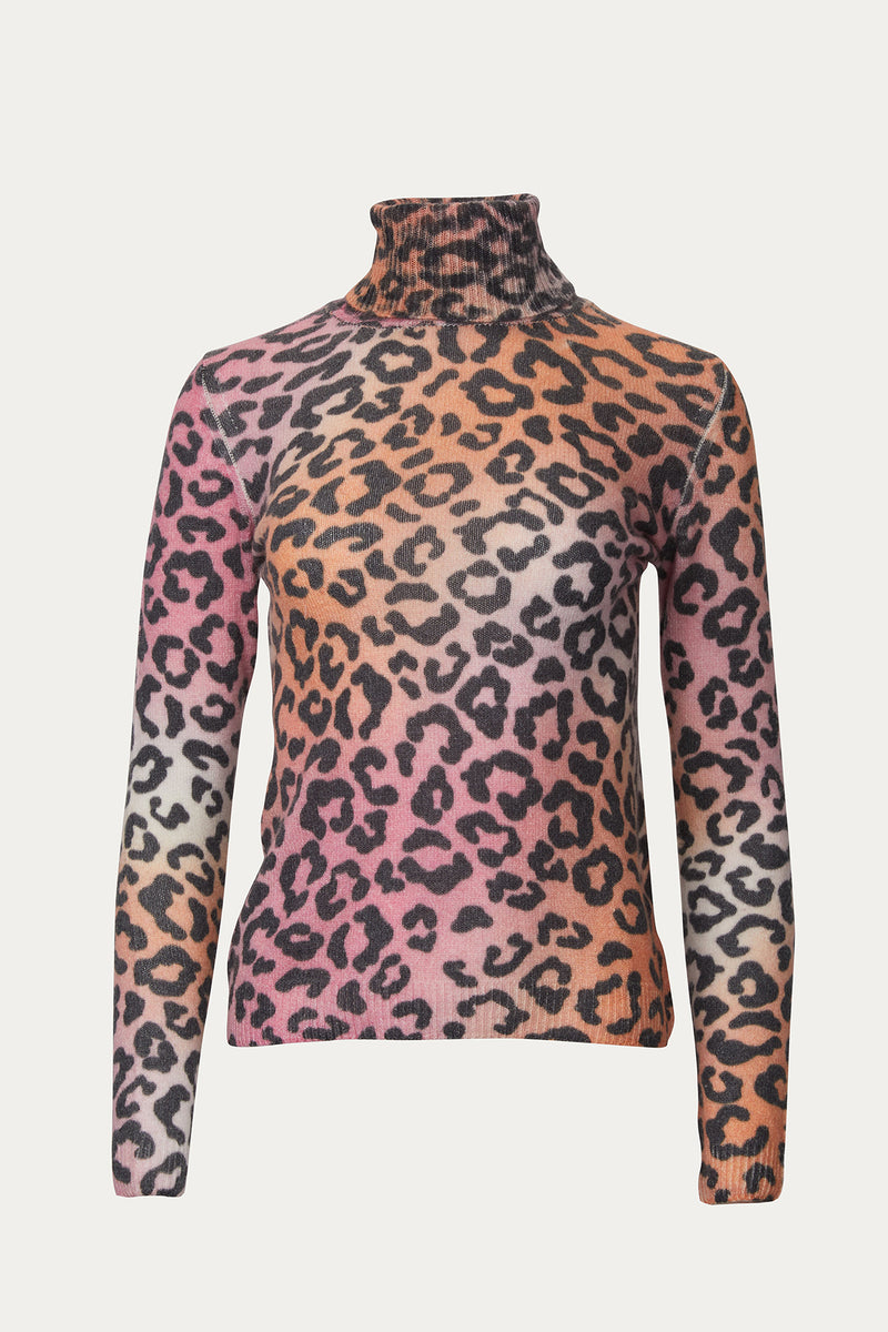 NWT Brodie Cashmere Leopard Sweater buy