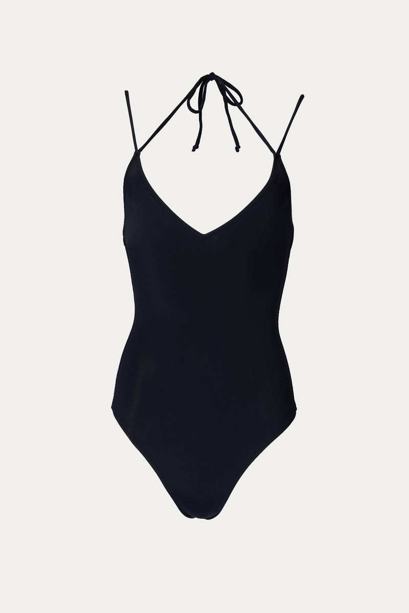 BLACK ISOSCELES SWIMSUIT | ALLSISTERS | The Silence Co