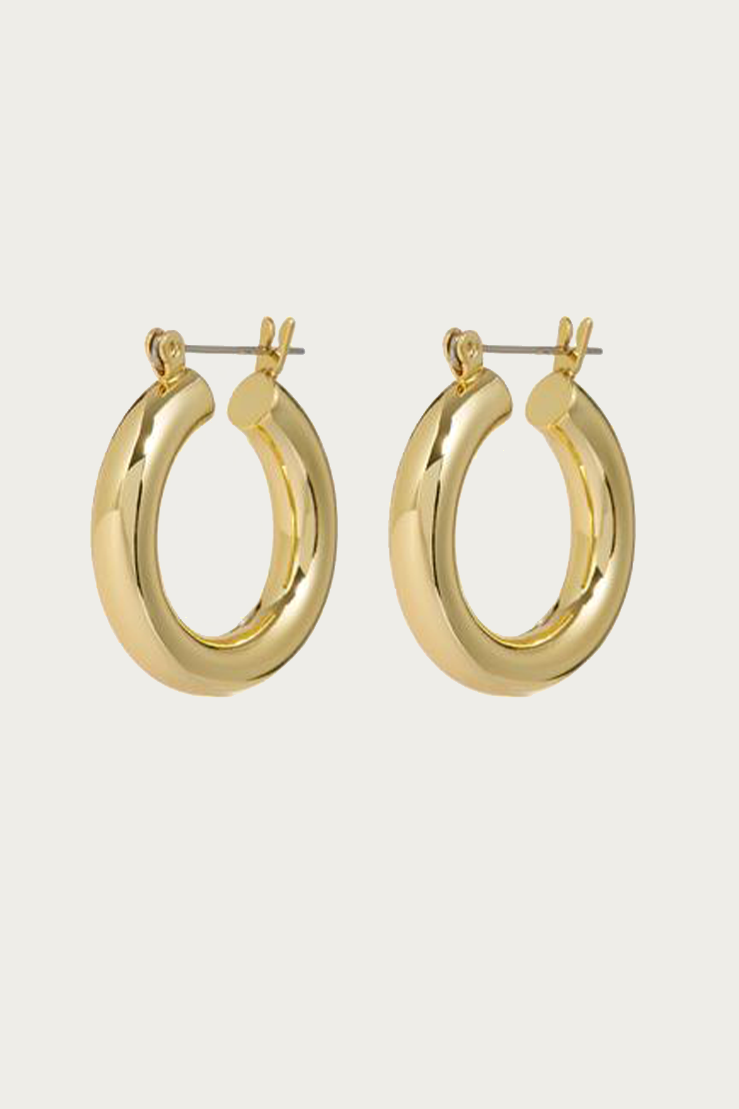 Luv Aj Mini Louis Chain Hoops – Serafina